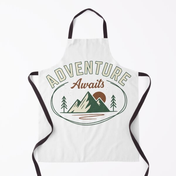 Item preview, Adventure Awaits Vintage Mountain Badge Hiking Outdoor Design designed and sold by cannsuh.
