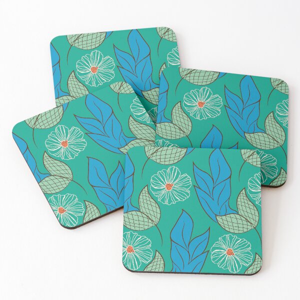 Item preview, Tropical Bloom Leaf Botanical Pattern designed and sold by Kraalikaa.