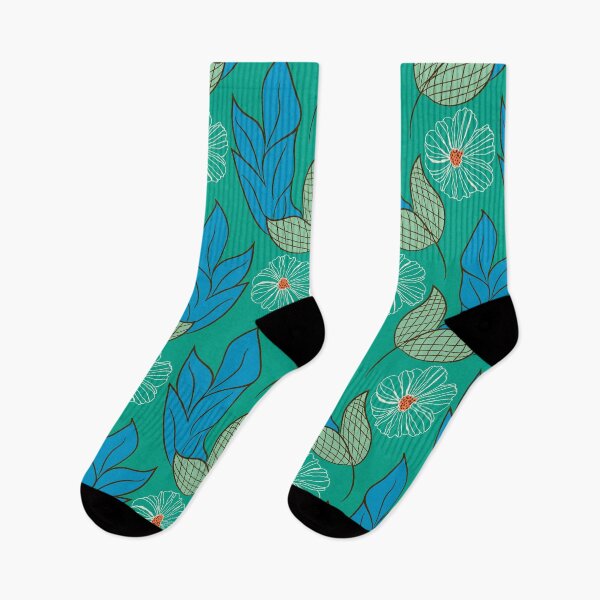 Item preview, Tropical Bloom Leaf Botanical Pattern designed and sold by Kraalikaa.