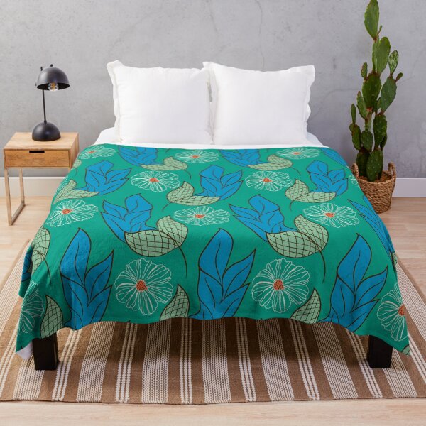 Item preview, Tropical Bloom Leaf Botanical Pattern designed and sold by Kraalikaa.