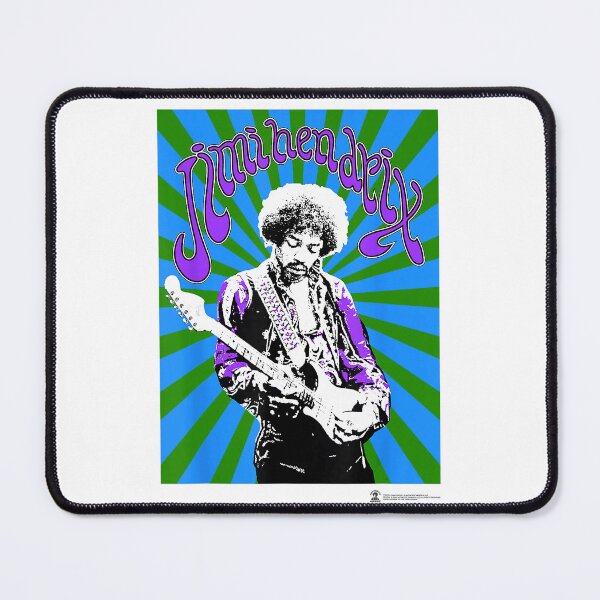 Artikelvorschau, Jimi Hendrix Psychedelic Guitar Poster Design entworfen und verkauft von Erin Travis.