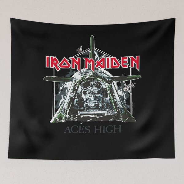 Item preview, Maiden Aces High Eddie Fighter Pilot  designed and sold by Rafiqrafisqy.