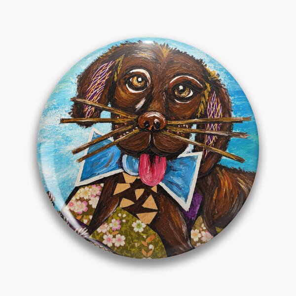 Item preview, Chocolate Lab  designed and sold by Soulfeast-Art by Kathleen Busch .