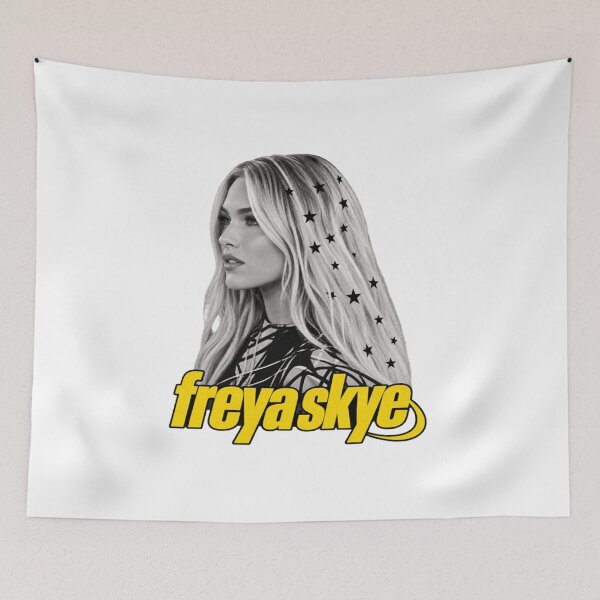 Item preview, Freya Skye Singer Portrait Monochrome designed and sold by DedKid8BitCute.