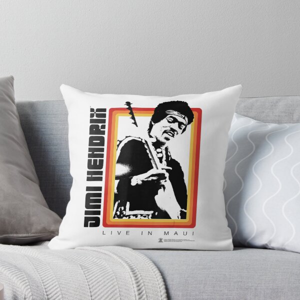 Artikelvorschau, Jimi Hendrix Live In Maui Retro Portrait entworfen und verkauft von Erin Travis.