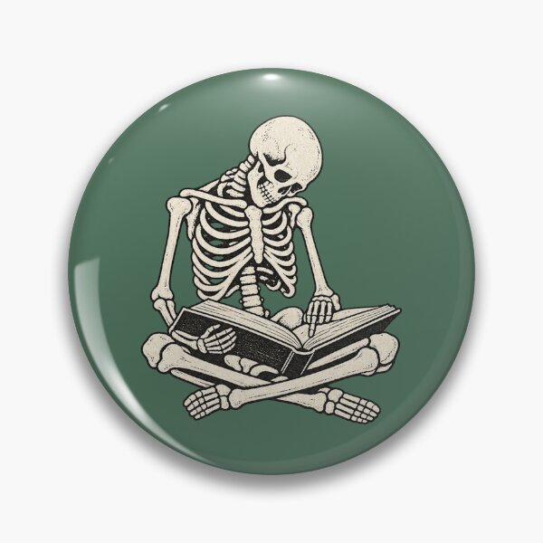 Item preview, Past Bedtime Skeleton Reader for Bookworms designed and sold by POD DYNASTY | Original Print On Demand T-Shirt Graphics.