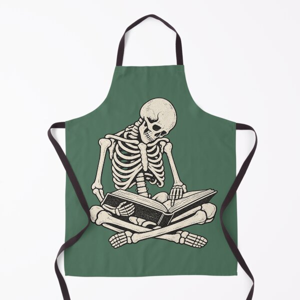 Item preview, Past Bedtime Skeleton Reader for Bookworms designed and sold by POD DYNASTY | Original Print On Demand T-Shirt Graphics.