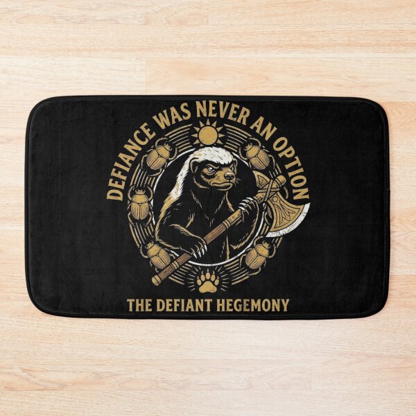 Item preview, Honey Badger Warrior - Defiance Was Never An Option - Sarcastic Funny Animal Meme Design Vintage Retro designed and sold by TeenLake.