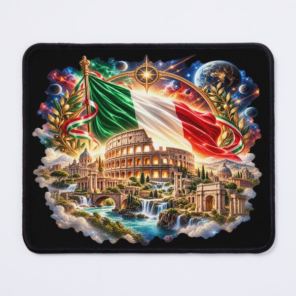 Item preview, Italian Cosmic Colosseum – Heritage Emblem designed and sold by TroviTutto.