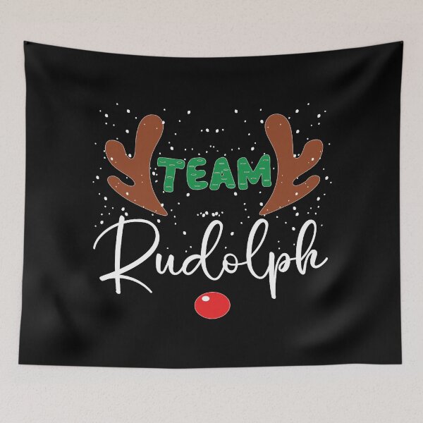 Item preview, Team Rudolph Shirts Rudolph the red Nose Reindeer  designed and sold by Chaya Reid.