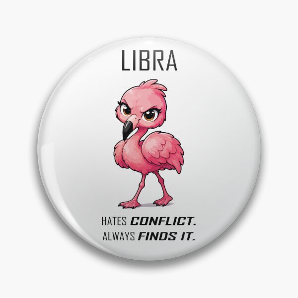 Item preview, Libra - Hates Conflict designed and sold by Remake Design Lab.