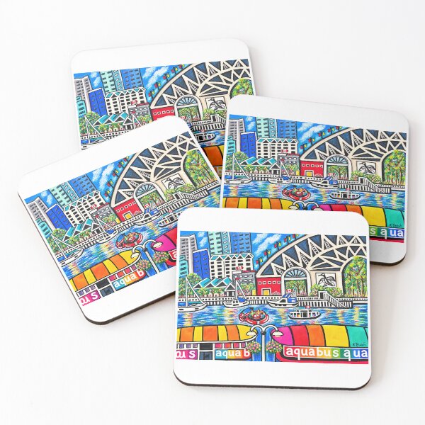 Item preview, False creek Vancouver BC  designed and sold by Soulfeast-Art by Kathleen Busch .