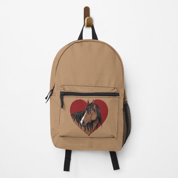 Item preview, The head of the Adaev horse and a red heart designed and sold by Cheval-de-coeur.