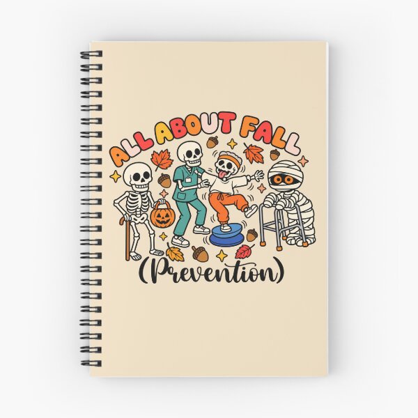 Item preview, All About Fall Prevention Skeleton Mummy Physical Therapy designed and sold by AmiGraph.