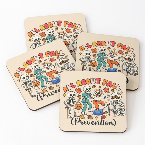 Item preview, All About Fall Prevention Skeleton Mummy Physical Therapy designed and sold by AmiGraph.