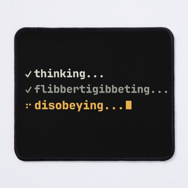 Item preview, Thinking Flibbertigibbeting Disobeying - AI Agent designed and sold by DeepRootStudio.
