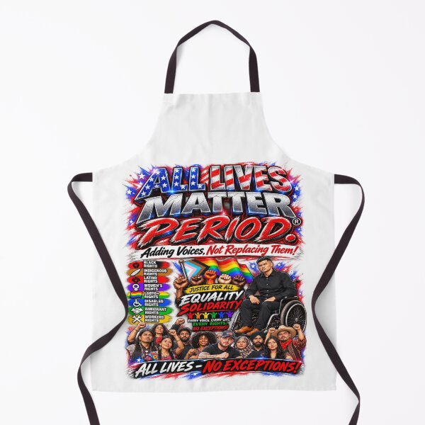 Item preview, All Lives Matter Period® Unity Design designed and sold by CommunityForAll.