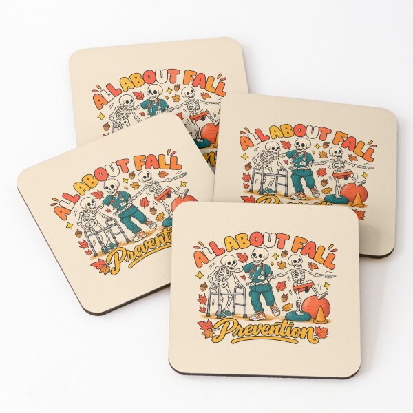 Item preview, All About Fall Prevention Skeleton Physical Therapy Humor designed and sold by AmiGraph.
