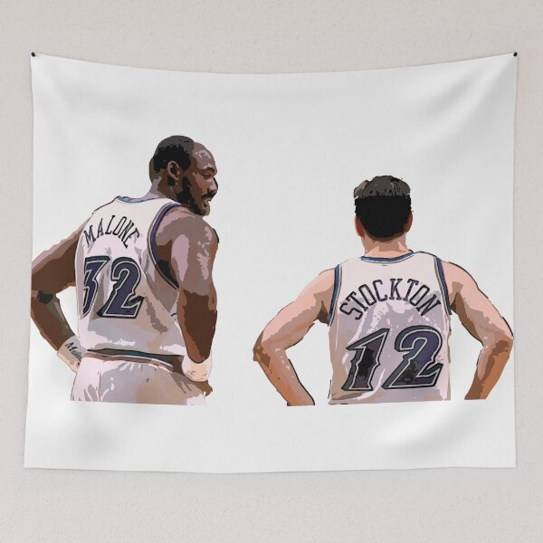 Aperçu de l'œuvre Stockton et Malone créée et vendue par raffrasta.