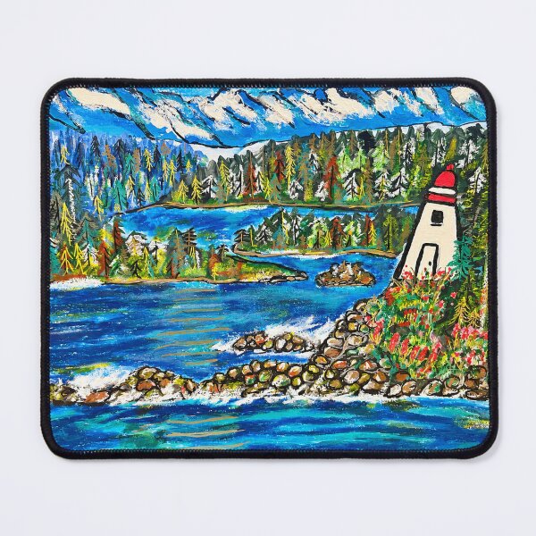 Item preview, Westcoast lighthouse designed and sold by Soulfeast-Art by Kathleen Busch .