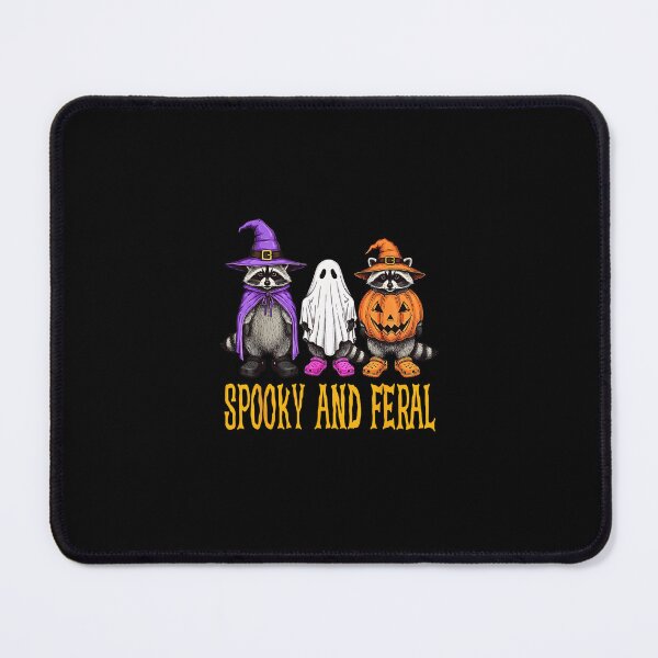 Item preview, Spooky and Feral Raccoons Halloween Costume Lineup designed and sold by Byhergawaa.