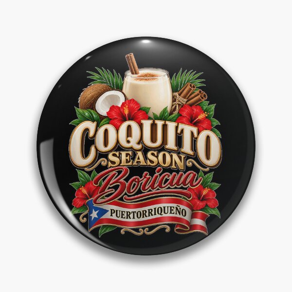 Item preview, Coquito Season Boricua Puertorriqueno Coconut Drink  designed and sold by Chaya Reid.
