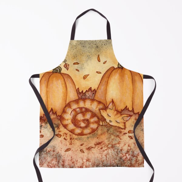 Item preview, Pumpkin Kitty designed and sold by AmyBrownArt.