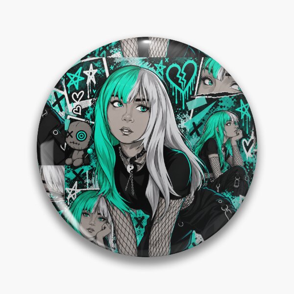 Item preview, Pretty Anime Girl designed and sold by NinaverseStudio.