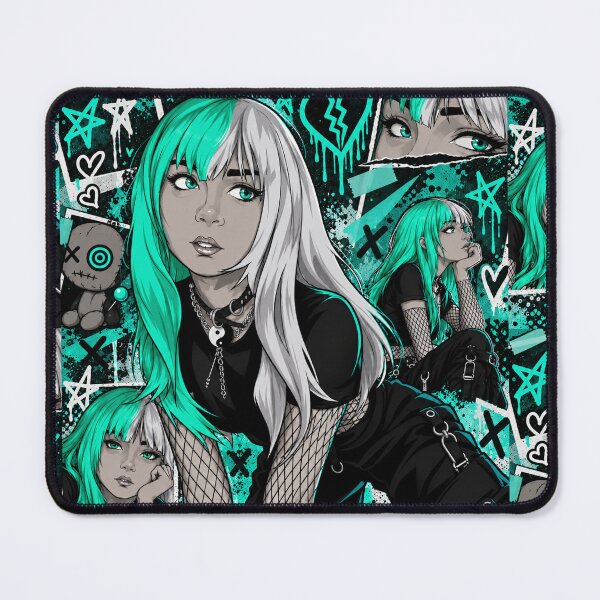 Item preview, Pretty Anime Girl designed and sold by NinaverseStudio.