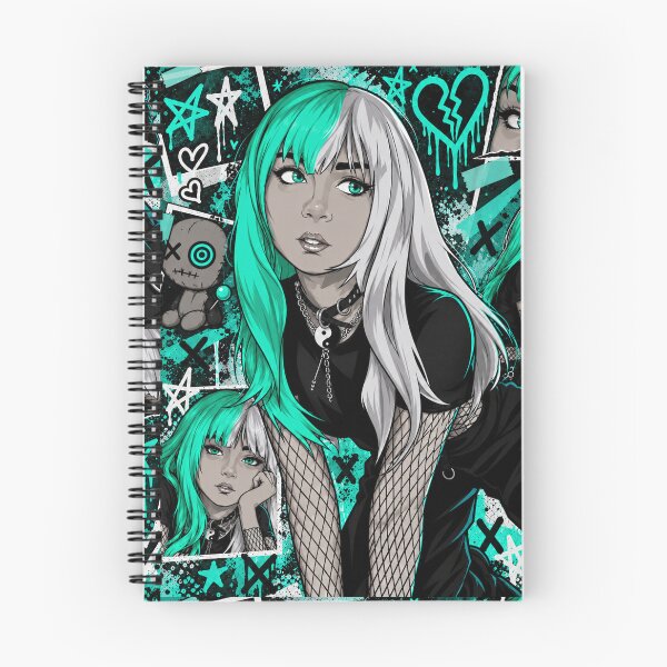 Item preview, Pretty Anime Girl designed and sold by NinaverseStudio.