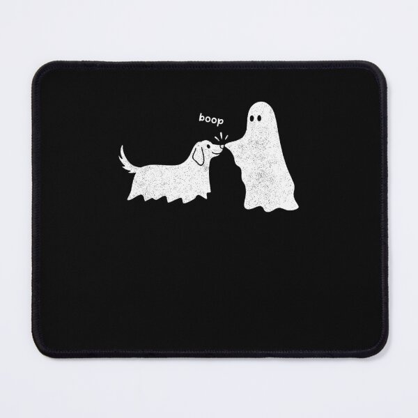 Item preview, Cute Ghost Boop Dog Halloween designed and sold by nosu-art-pod.