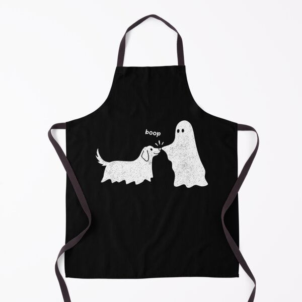 Item preview, Cute Ghost Boop Dog Halloween  designed and sold by nosu-art-pod.