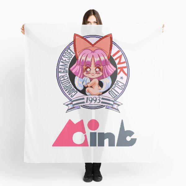 Pixel Mink Co. Catgirl Logo Scarf