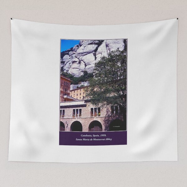 Item preview, Catalonia, Spain, May 18, 1959, Santa Maria de Montserrat Abbey designed and sold by AMacGPhilly.