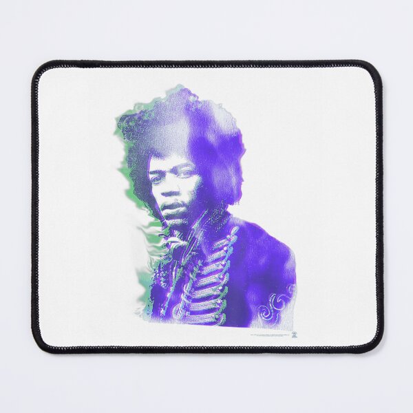 Item preview, Jimi Hendrix Purple Haze Neon Portrait designed and sold by Erin Travis.