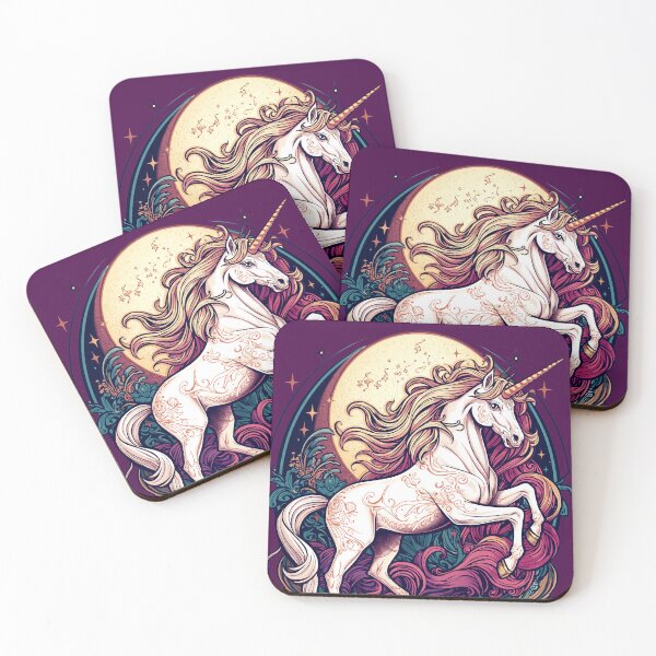 Item preview, Majestic Magical Unicorn Fantasy designed and sold by Omtatsat.