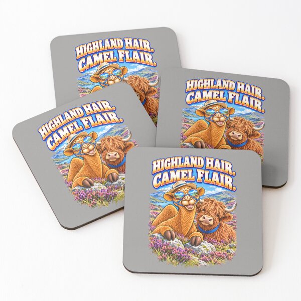 Item preview, Highland Hair. Camel Flair – Funny Camel T-Shirt Animal Graphic Camel T-Shirt designed and sold by Camel & Quirk.
