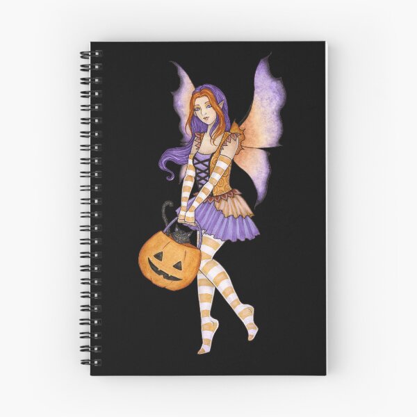 Item preview, Trick Or Treat fairy designed and sold by AmyBrownArt.