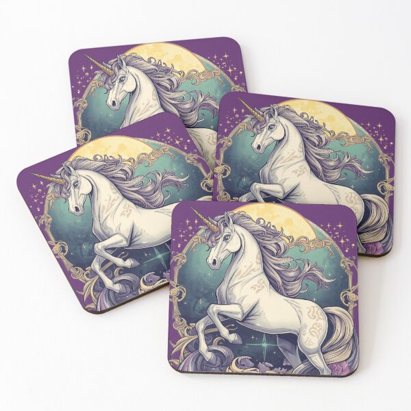 Item preview, Majestic Magical Unicorn Fantasy designed and sold by Omtatsat.