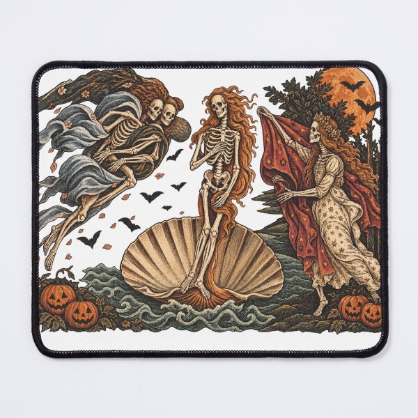 Item preview, Halloween Birth of Venus Skeleton designed and sold by JOSUQ.