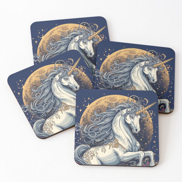 Item preview, Majestic Magical Unicorn Fantasy designed and sold by Omtatsat.