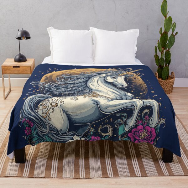 Item preview, Majestic Magical Unicorn Fantasy designed and sold by Omtatsat.