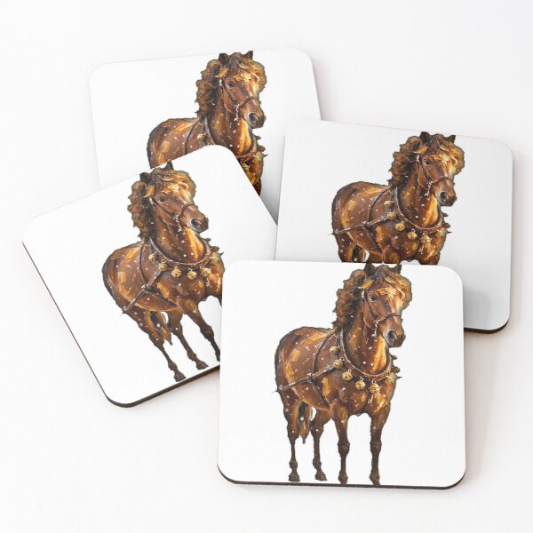 Item preview, Bob Ross Horse Christmas - Majestic Horse Winter Shirt designed and sold by KERK Art and Design.