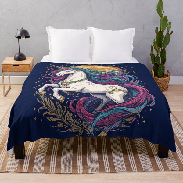 Item preview, Majestic Magical Unicorn Fantasy designed and sold by Omtatsat.