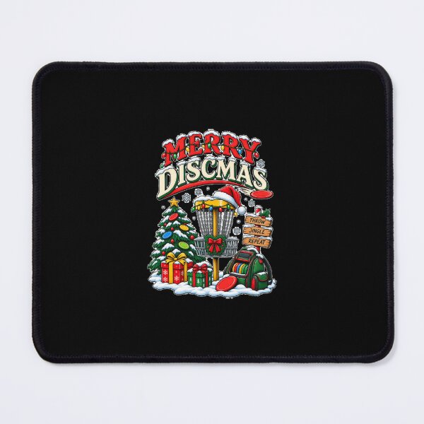 Item preview, Merry Discmass Christmas Disc Golf Holiday  designed and sold by Chaya Reid.