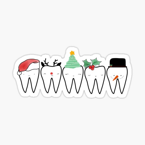 Item preview, Christmas Dental Squad designed and sold by Happimola Designs.