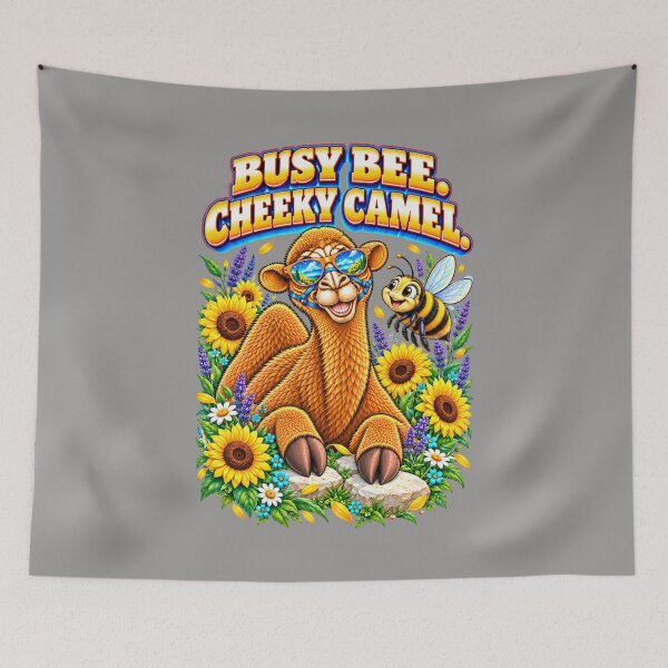 Item preview, Busy Bee. Cheeky Camel – Funny Camel T-Shirt Animal Graphic Camel T-Shirt designed and sold by Camel & Quirk.