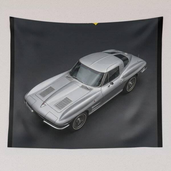Item preview, American Vintage Car Magazine Design Poster Jumper Tee Shirt Mug Dress Pillow Throw designed and sold by Cool Robot Bro..