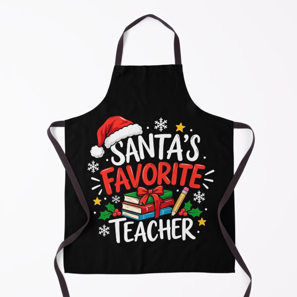 Item preview, Santa's Favorite Teacher Christmas Shirt Cute Holiday Teacher Design designed and sold by mraihan.