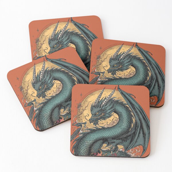 Item preview, Modern Dragon Phoenix Fantasy Fusion designed and sold by Omtatsat.
